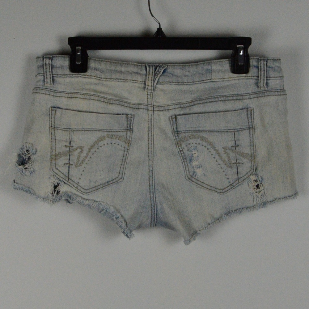 Rue21 Frayed Denim Shorts - Picture 4 of 12